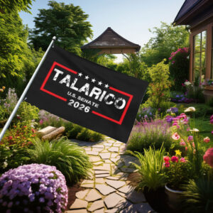 Talarico U.S. Senate 2026 Red Border Flag