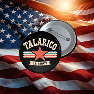 Talarico U.S. Senate 2026 Vintage Button