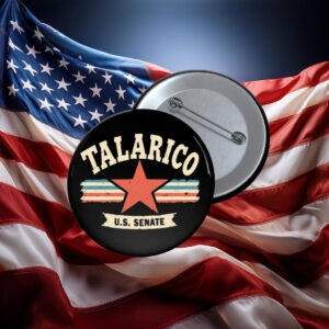 Talarico U.S. Senate 2026 Vintage Button