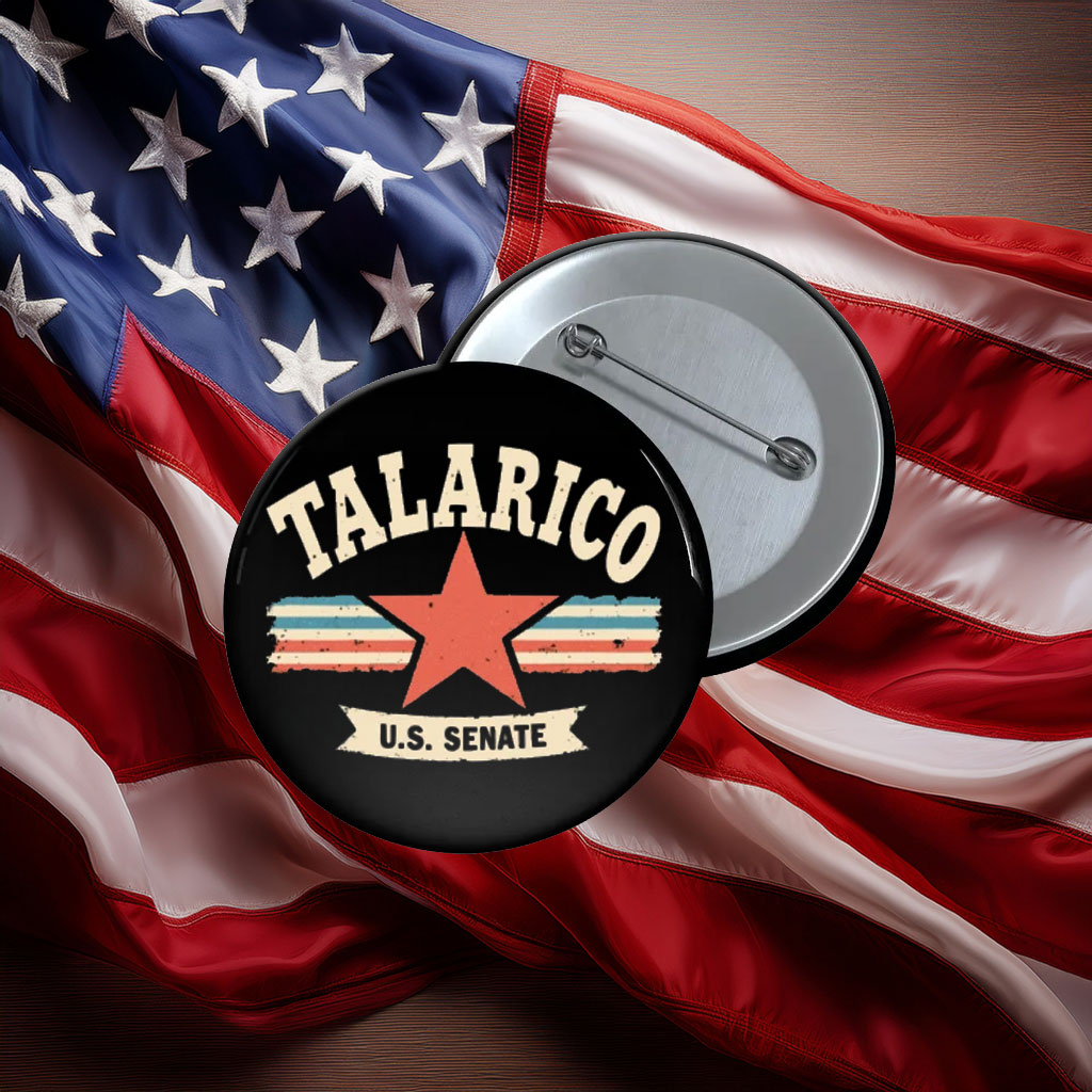 Talarico U.S. Senate 2026 Vintage Button