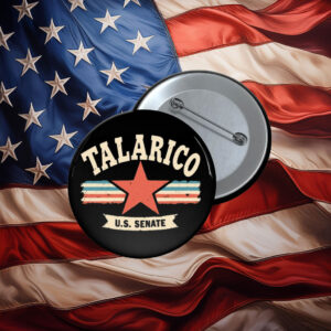 Talarico U.S. Senate 2026 Vintage Button