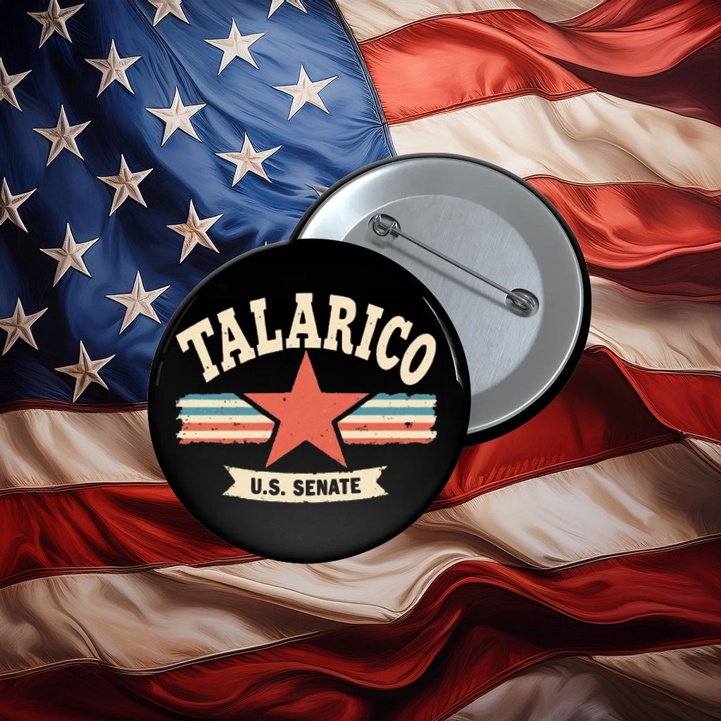 Talarico U.S. Senate 2026 Vintage Button