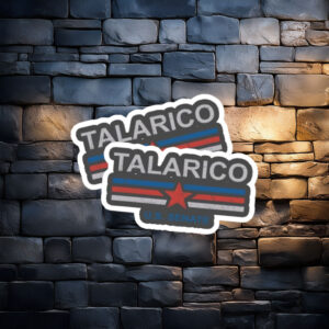 Talarico U.S. Senate Retro Distressed Sticker