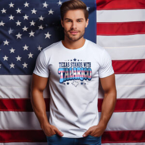Texas Stands With Talarico T-Shirt, Transgender Pride Texas Ally Tee