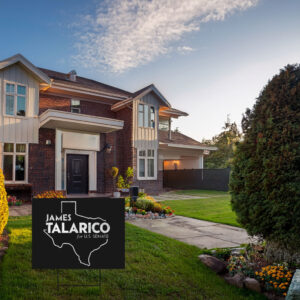 Texas State Map Outline Election Lawn Board