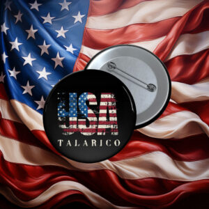 USA Talarico Texas Supporter Button