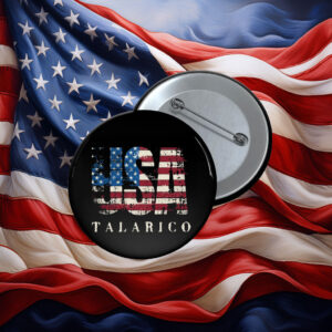 USA Talarico Texas Supporter Button