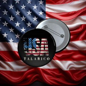 USA Talarico Texas Supporter Button