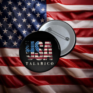 USA Talarico Texas Supporter Button