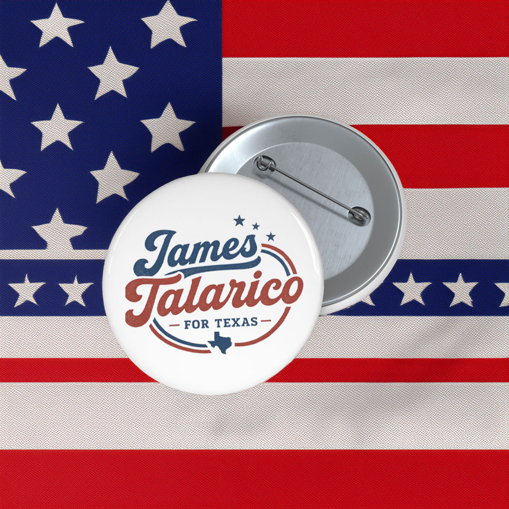 James Talarico for Texas Button