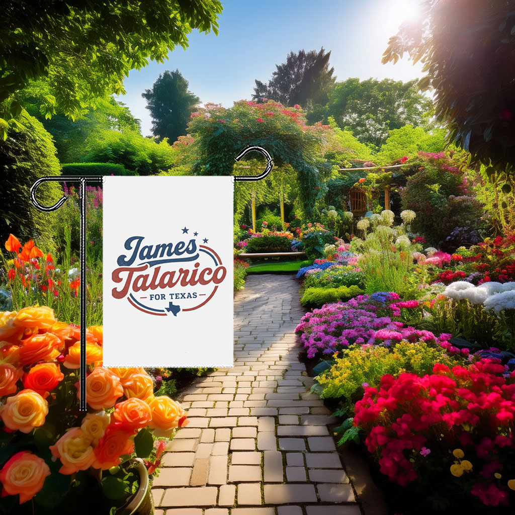 James Talarico for Texas Garden Flag