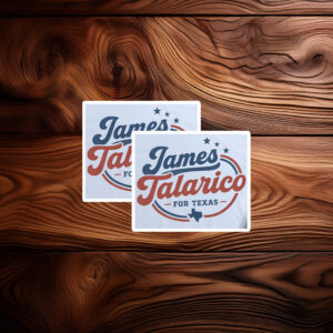 James Talarico for Texas Vinyl Decal