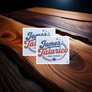 James Talarico for Texas Vinyl Decal
