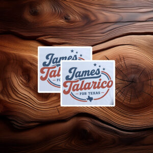 James Talarico for Texas Vinyl Decal